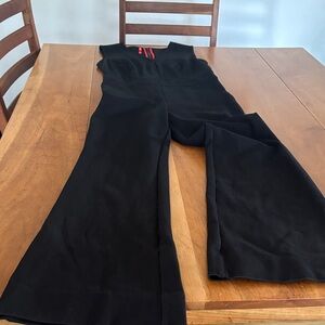 SPANX Black Wide Leg Jumpsuit